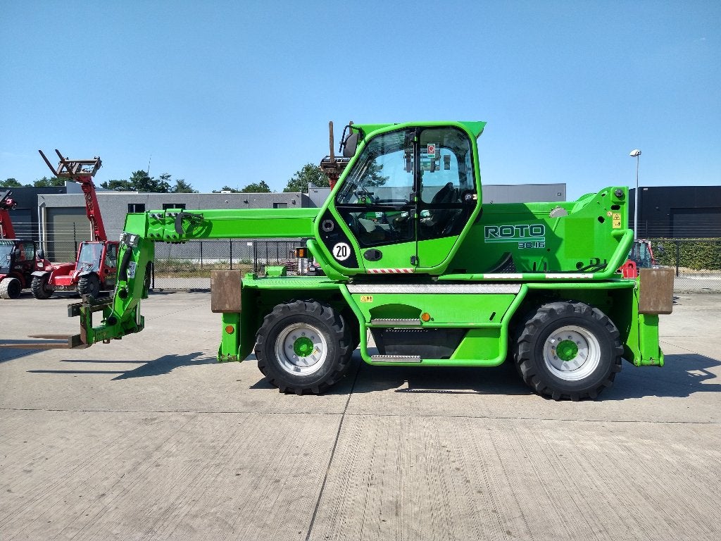 Roterende verreiker Merlo Roto 38.16 (691), Ophalen, Gebruikt