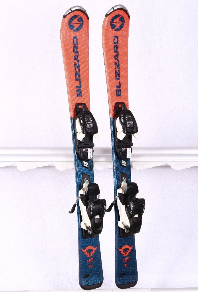 80; 90 cm kinder ski's BLIZZARD JR BOY, grip walk + Marker, Overige merken, Gebruikt, Verzenden, Carve