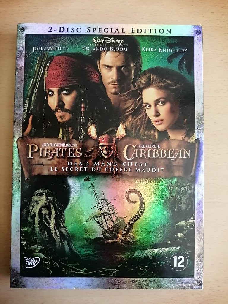 DVD Pirates des Caraïbes : Le Secret du Coffre Maudit, Enlèvement ou Envoi, Français, Français