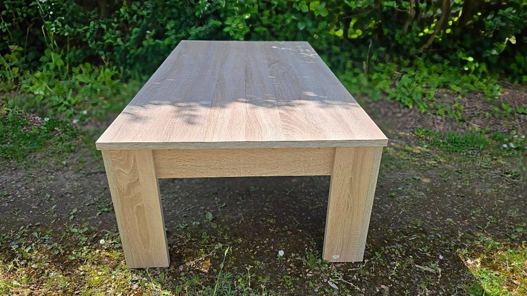 TABLE BASSE, Maison & Meubles, Enlèvement, Comme neuf, Chêne