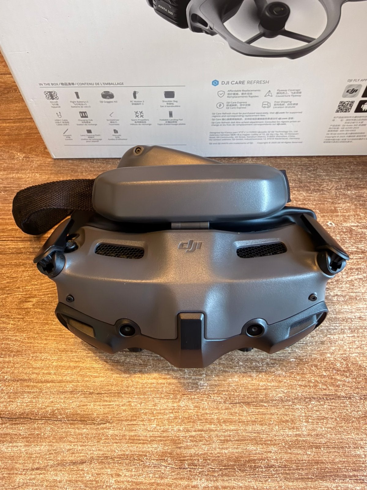 Dji avata 360 met goggles 3 ( niet de standaard goggles n3), Audio, Tv en Foto, Ophalen, Zo goed als nieuw, DJI