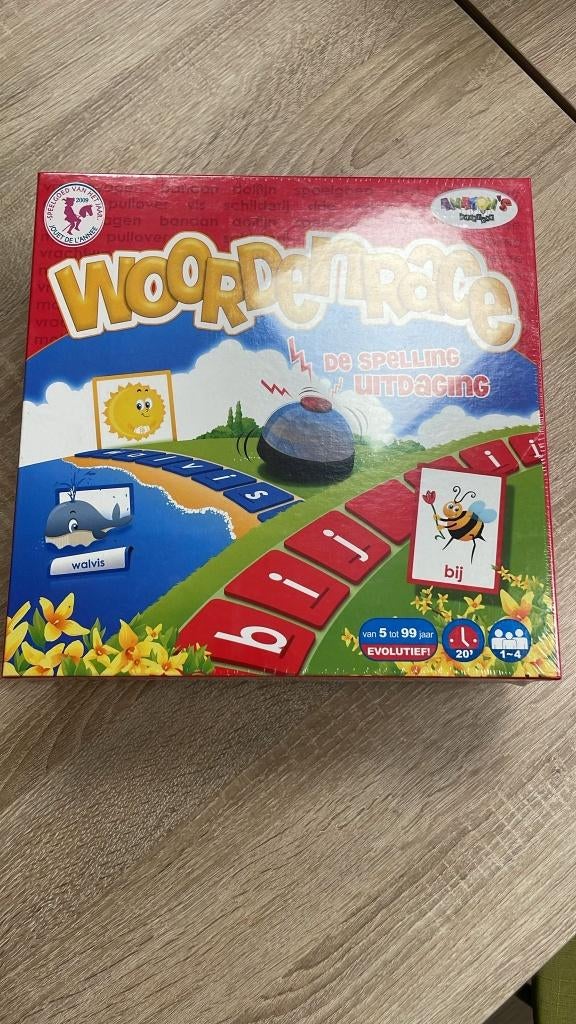 Woordenrace, Een of twee spelers, Ophalen of Verzenden, Nieuw