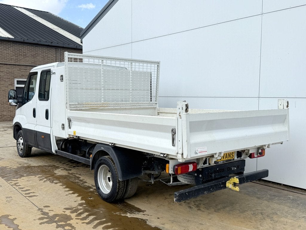 Iveco Daily 35C16 3.0 Dubbele Cabine Kipper Dubbellucht 3,5t, Auto's, Bestelwagens en Lichte vracht, 4 deurs, Achterwielaandrijving