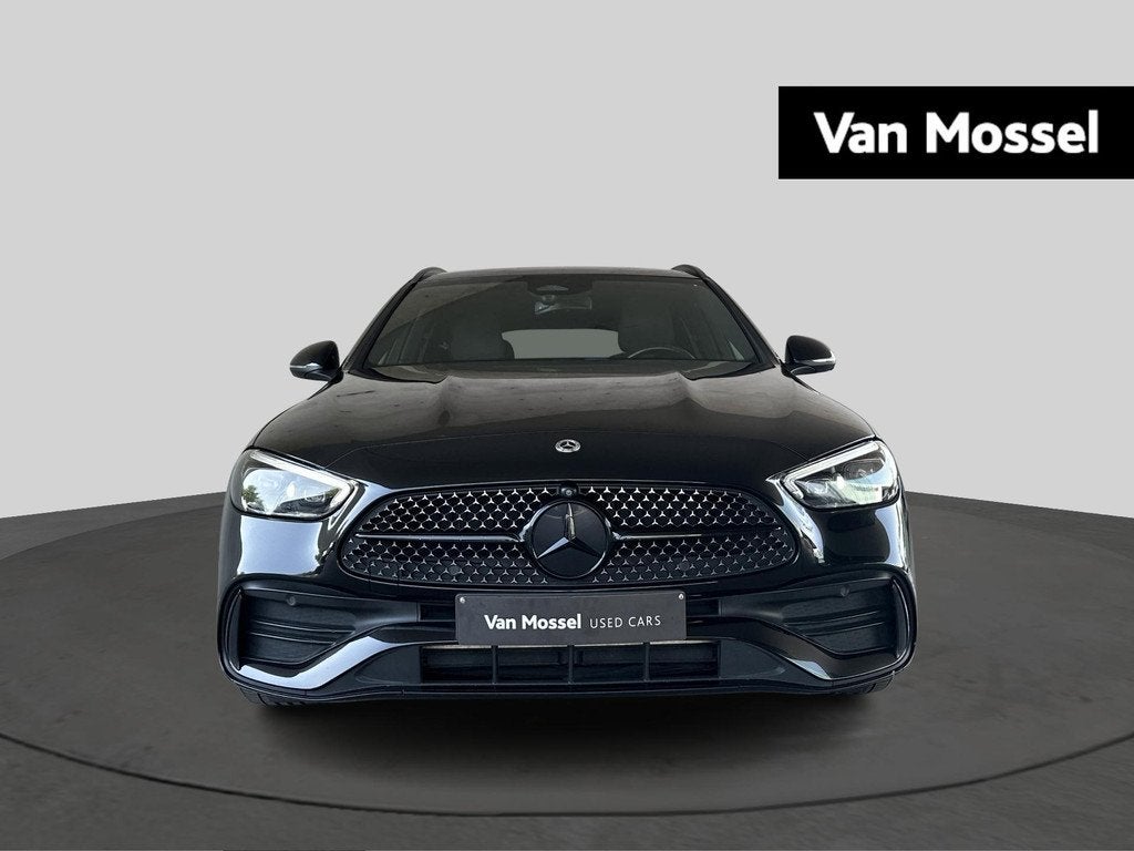 Mercedes-Benz C-Klasse 200 AMG Line Break + DIGITAL LIGHT +, Autos, Achat, Entreprise, Entretenue par le concessionnaire, Noir