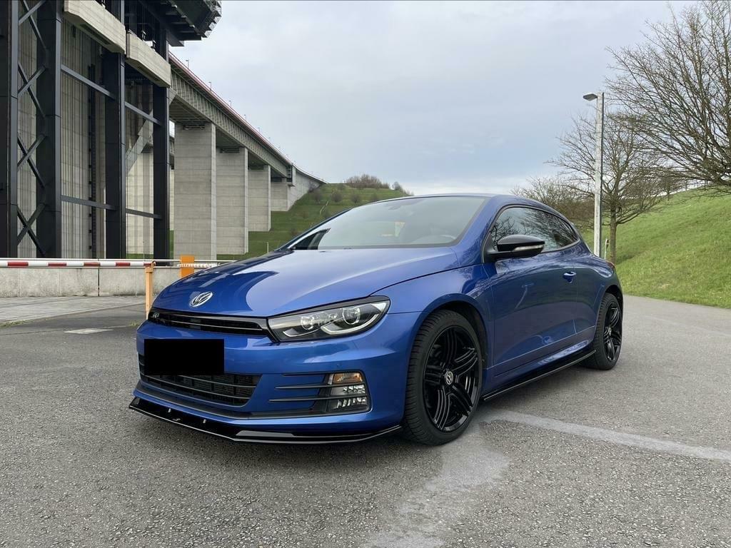 VW Scirocco R-Line 2.0 TSI, Autos, Achat, Boîte manuelle, Bleu, Particulier