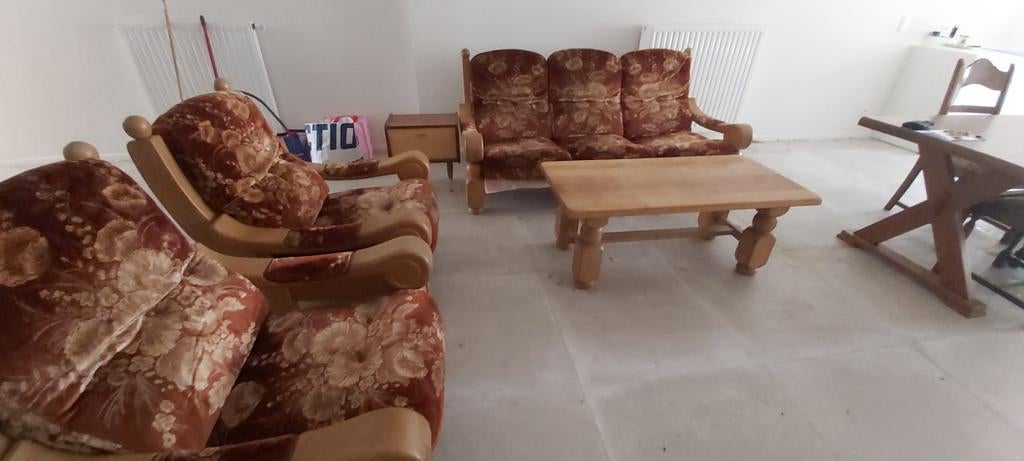 Zetels met tafel, Huis en Inrichting, Ophalen