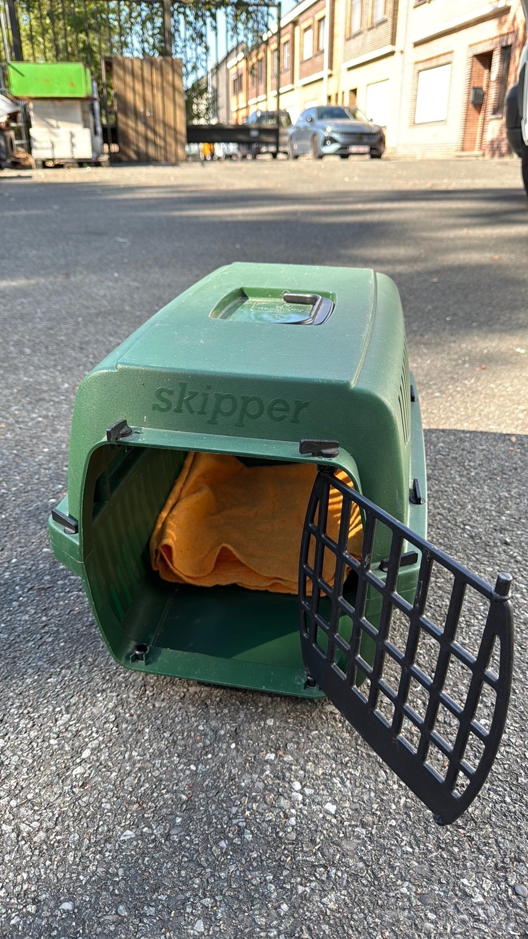 Kattendraagtas “Skipper”, Dieren en Toebehoren, Katten-accessoires, Ophalen, Zo goed als nieuw