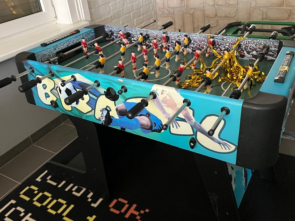 Kickertafel, Enlèvement, Utilisé