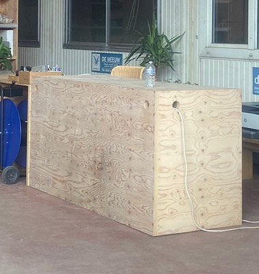 1x module voor toog/bureau, Huis en Inrichting, Ophalen, Overige typen, Gebruikt, 95 cm