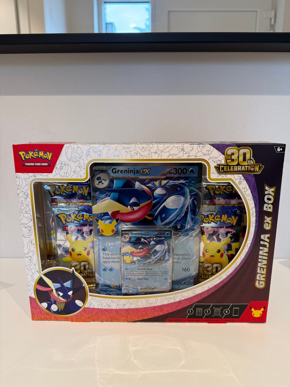 Greninja ex box 30th celebration sealed, Hobby en Vrije tijd, Ophalen, Nieuw