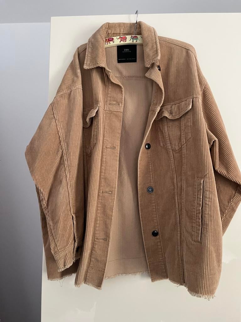 Beige jasje merk Zara, maat 38, Kleding | Dames, Ophalen of Verzenden, Zo goed als nieuw, Maat 36 (S), Beige