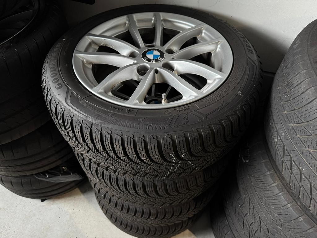 Bmw 5x120 orgineel velgen en banden met bandendruksenoren, Auto-onderdelen, Banden en Velgen, Ophalen, Band(en)