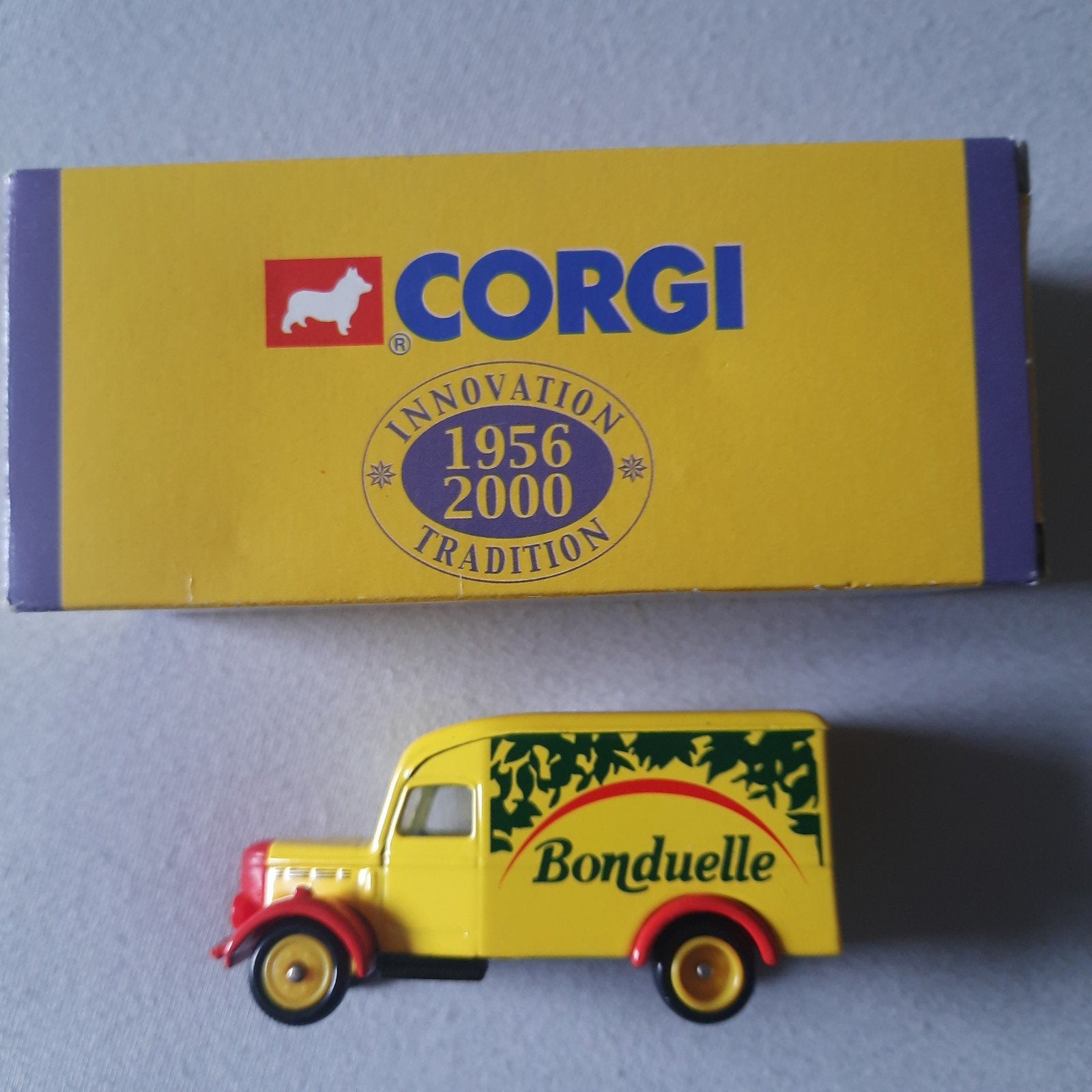 CORGI *VERS 1:55* LIVRAISON REO PAR BONDUELLE *VINTAGE*MINT*, Enlèvement, Neuf, Bus ou Camion, Corgi
