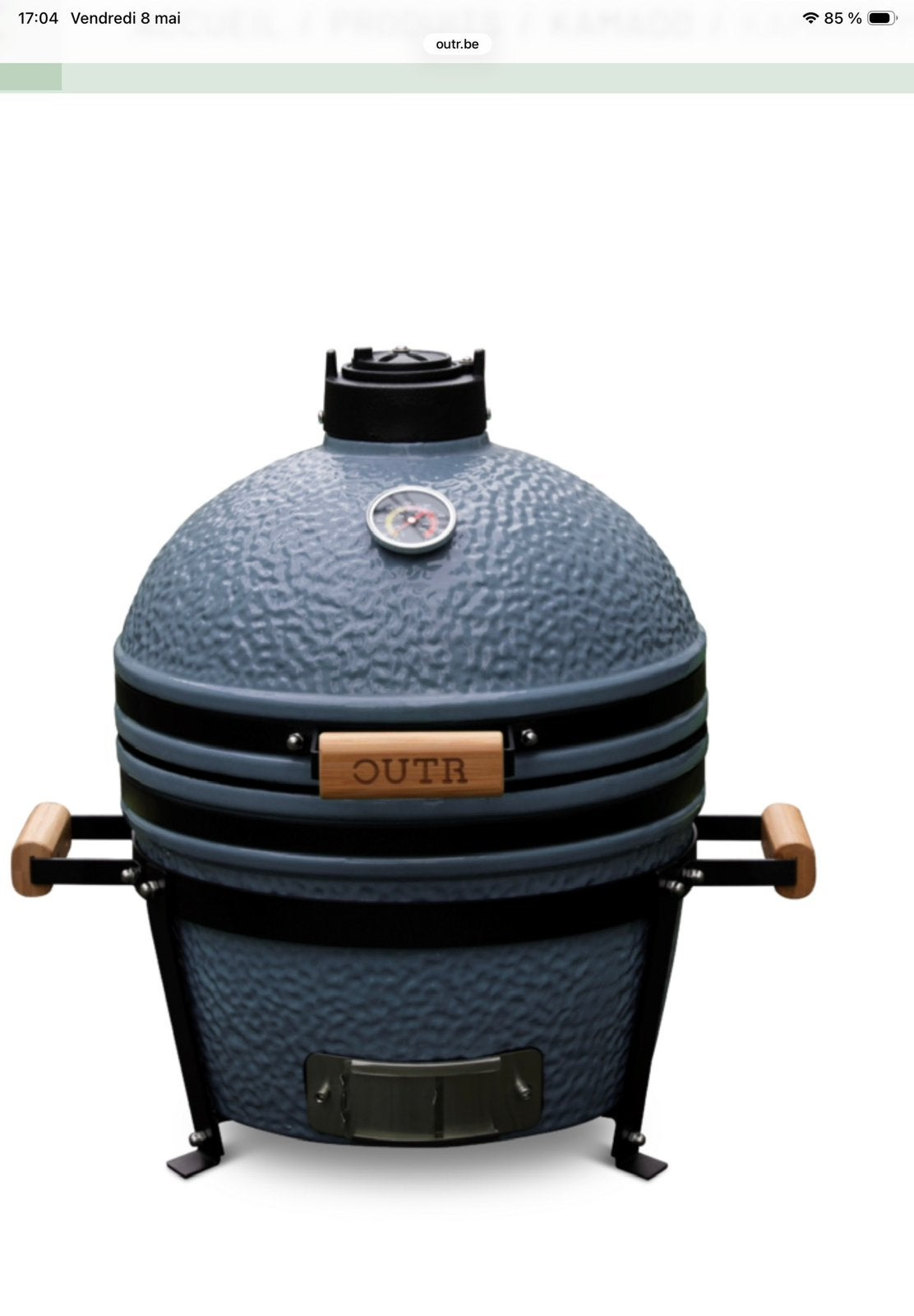 NIEUW Kamado 40 Medium Barbecue van ons merk, Tuin en Terras, Houtskoolbarbecues, Zo goed als nieuw, Ophalen