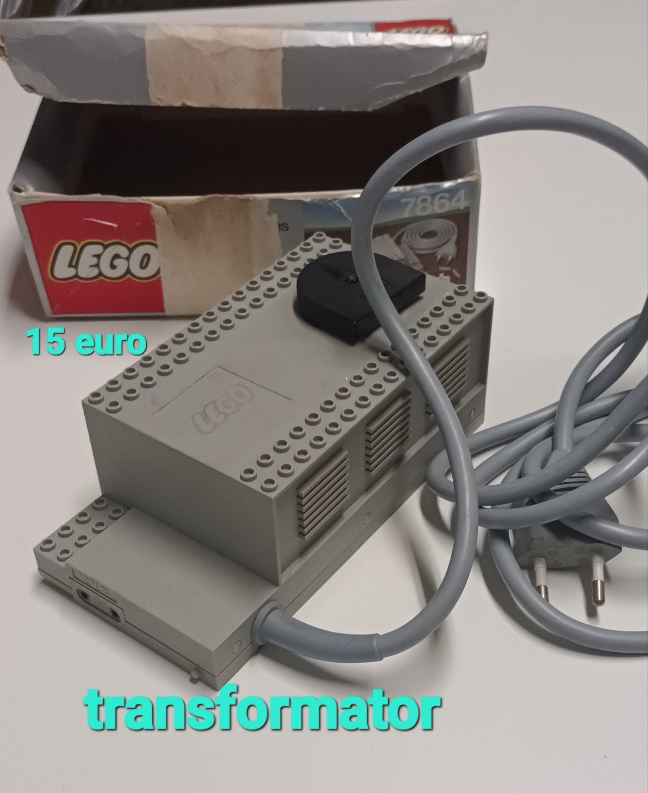 Lego transformator 12v, Enlèvement ou Envoi, Lego