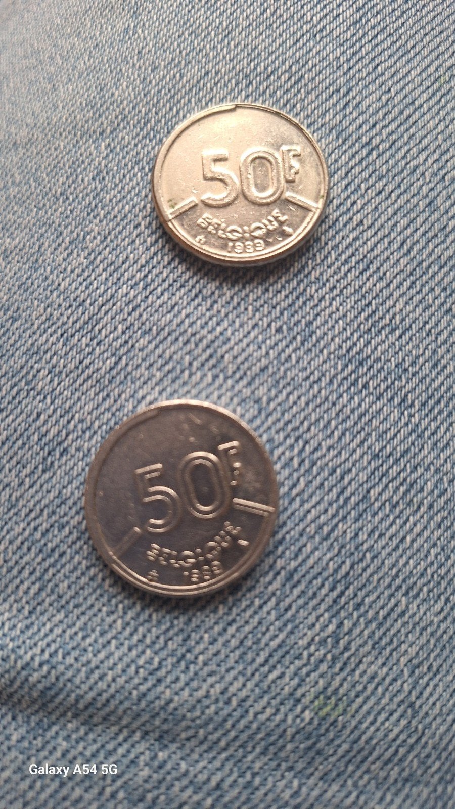 pièce de 50 franc Belgique, Enlèvement