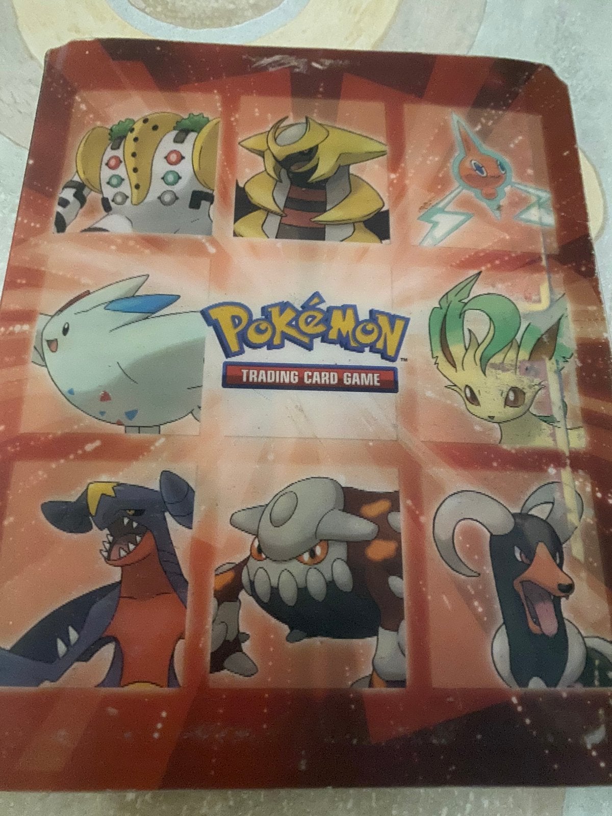 Pokemon boek van vroeger met kaarten, Ophalen, Zo goed als nieuw