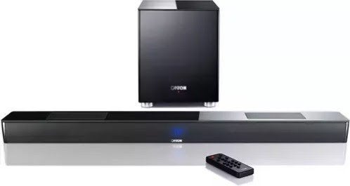 Canton Smart Soundbar 10 en Smart Sub 8 pakket - Dolby Atmos, Autres marques, Comme neuf, Enlèvement, Kit home cinéma