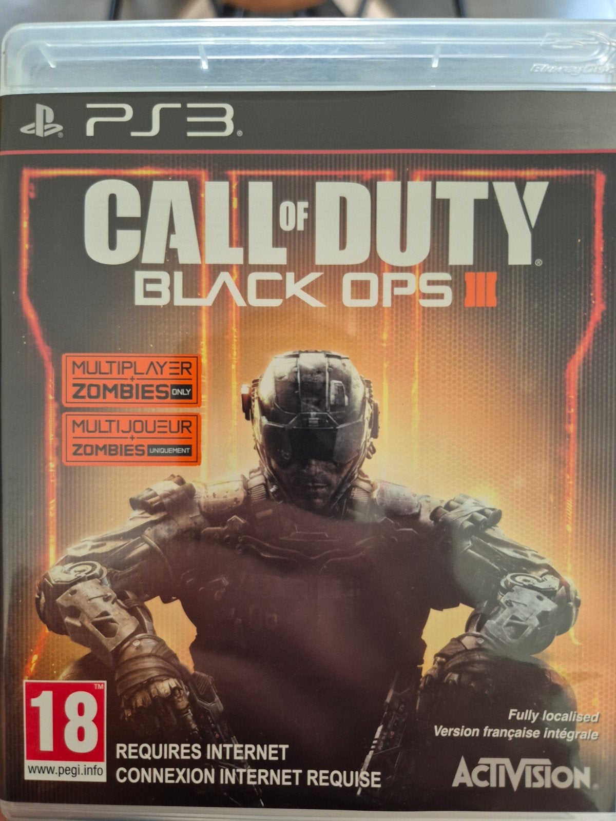call of duty Black ops3 ps3, Enlèvement