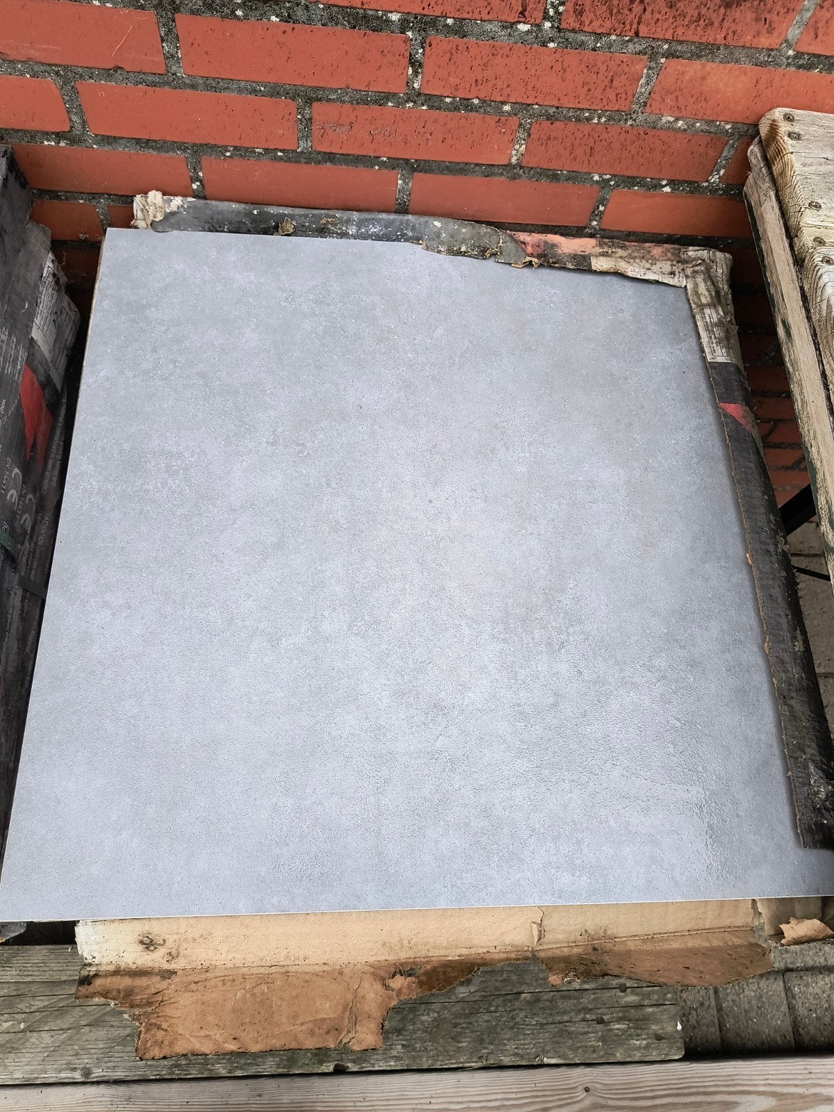 carreaux restants Tilestone Subway Crete Dark Grey, Enlèvement, Neuf, 10 m²² ou plus, Carrelage de sol
