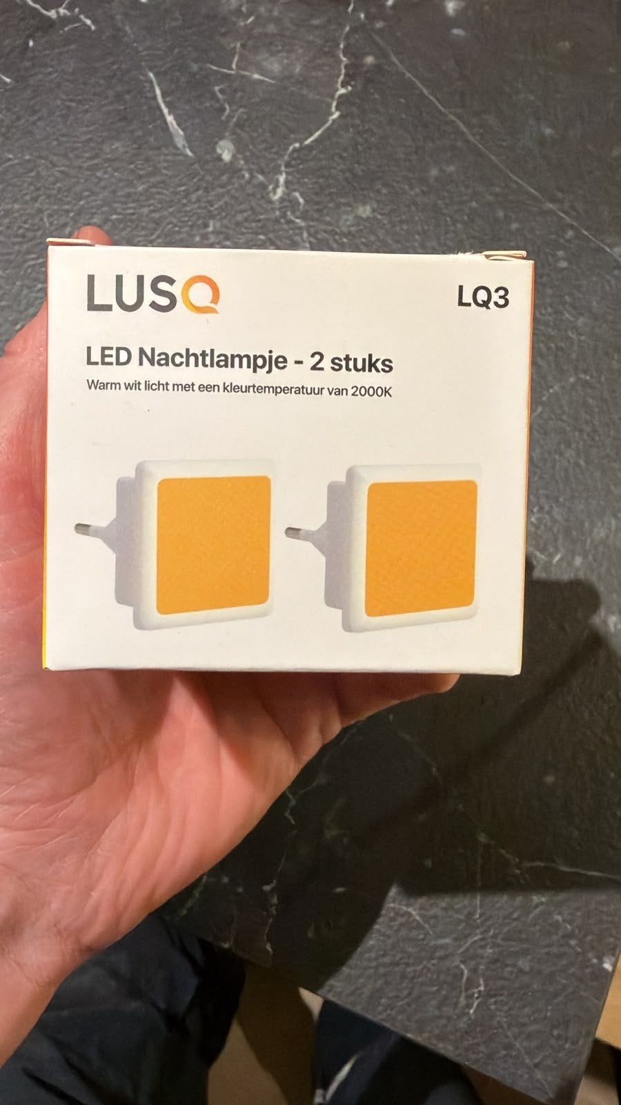 8x Led nachtlampje, Maison & Meubles, Neuf, Enlèvement ou Envoi, Dimmable, LED