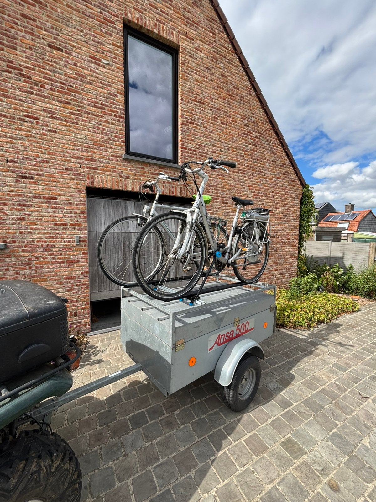TE HUUR bagagewagen ANSA 500, Enlèvement, Comme neuf
