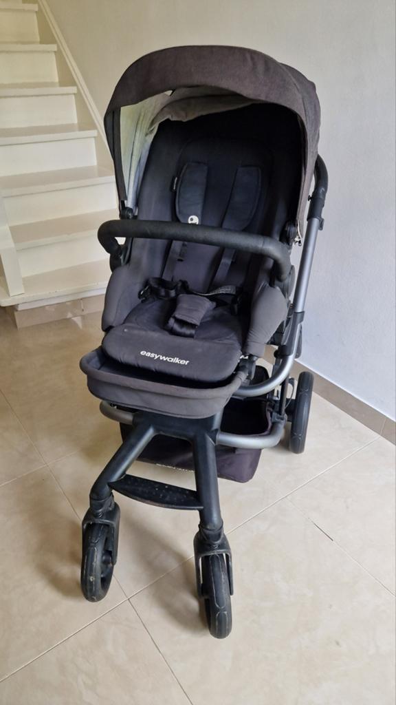 Easywalker buggy met draagmand, zitje & regenhoes, Kinderen en Baby's, Ophalen, Regenhoes