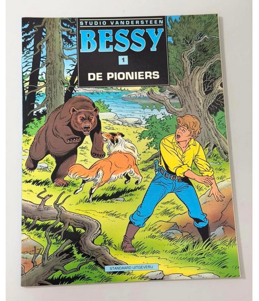 BESSY nr. 1 – De Pioniers | 1e druk 1991 Studio Vandersteen, Boeken, Ophalen of Verzenden, Zo goed als nieuw