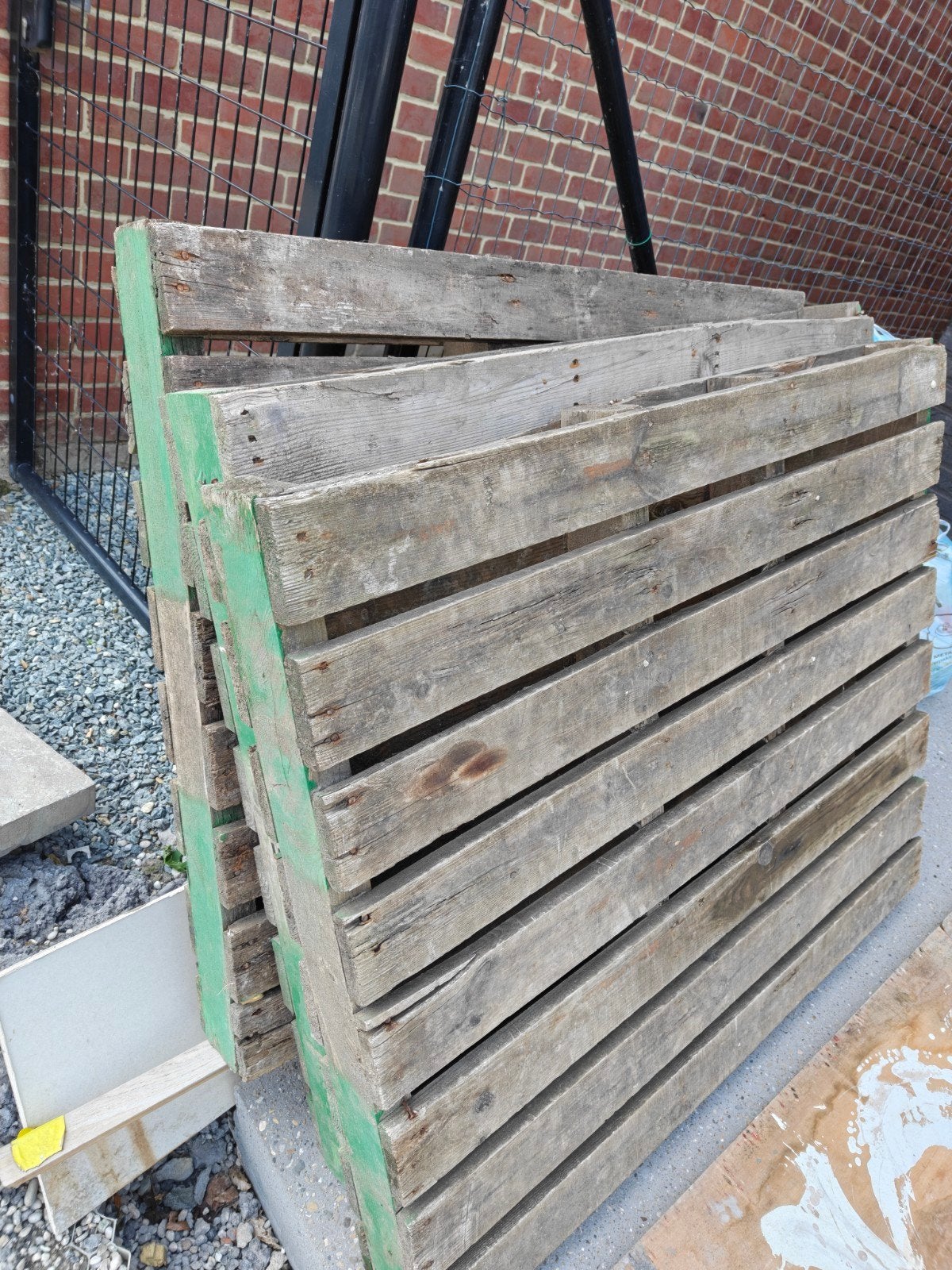 3 palletten te koop, Tuin en Terras, Schuttingen, Ophalen