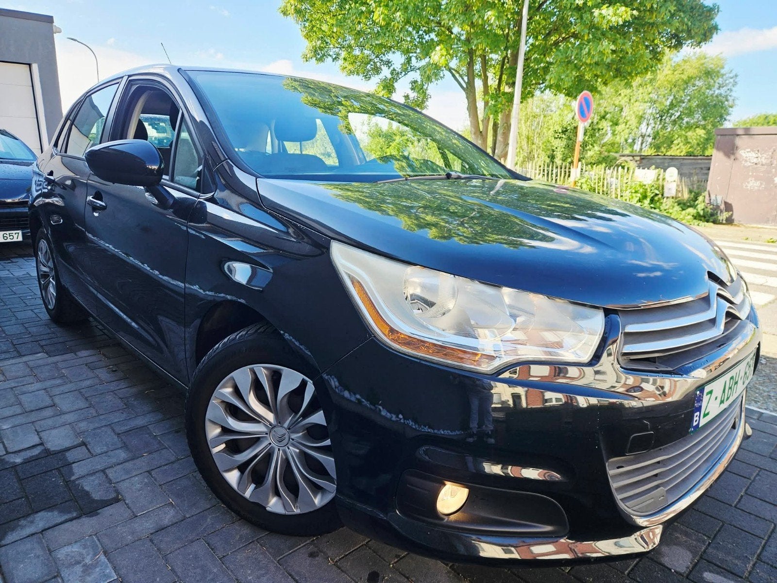 CITROËN C4 HDI CT.OK CARR-PASS KLAAR OM TE REGISTREREN, Auto's, Euro 5, Bedrijf, Onderhoudsboekje, Te koop