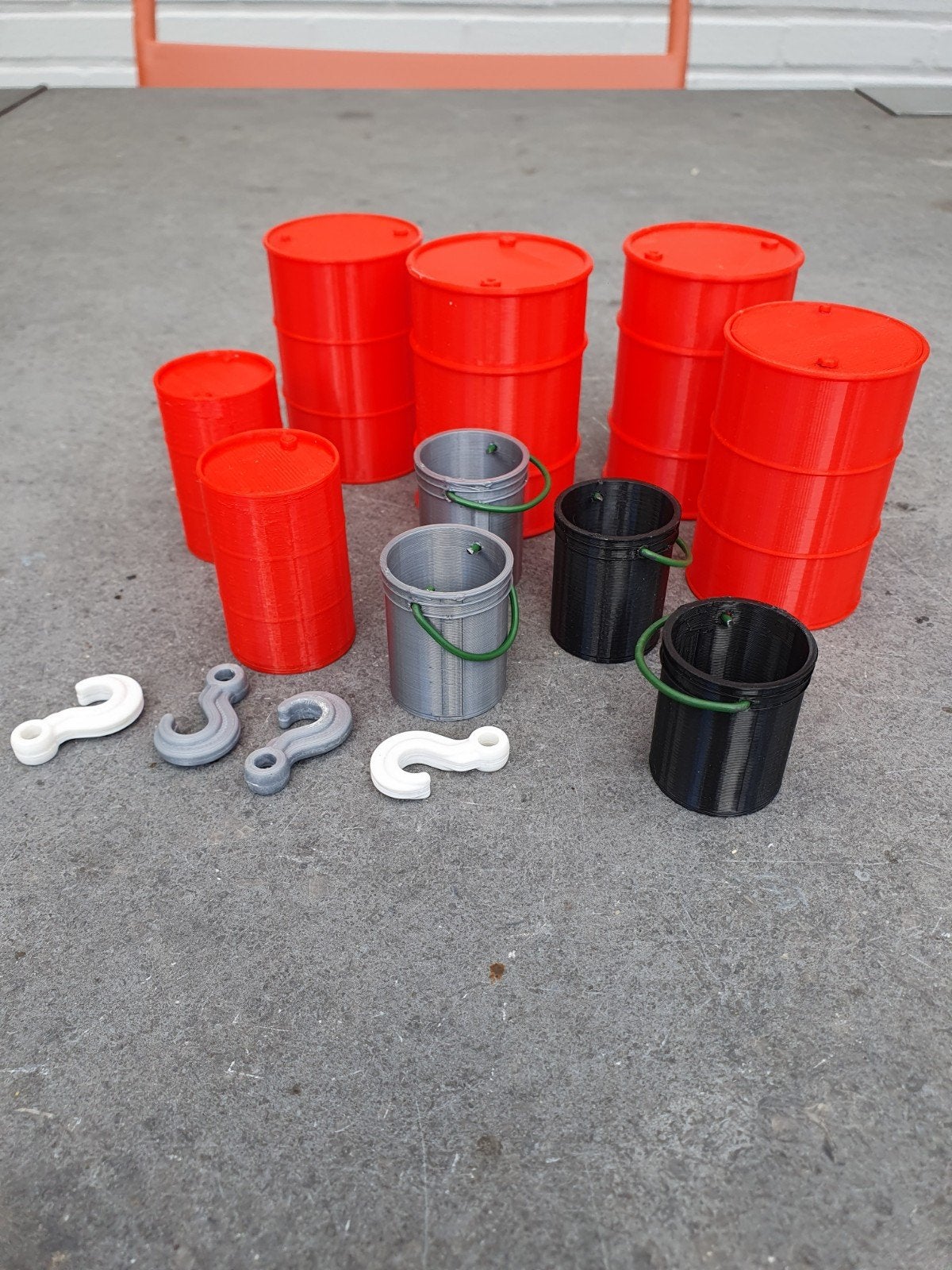 3D geprint materiaal truck / crawler, Hobby & Loisirs créatifs, Modélisme | Radiocommandé & Téléguidé | Voitures, Enlèvement ou Envoi