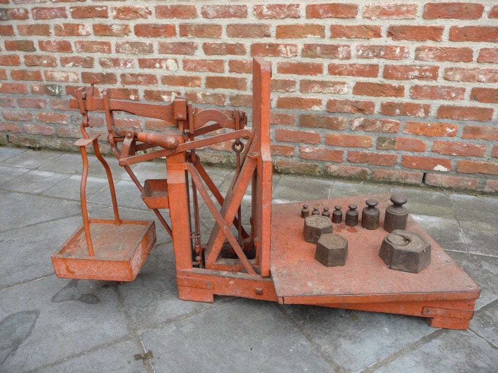 Bascule, Antiek en Kunst, Antiek | Gereedschap en Instrumenten, Ophalen