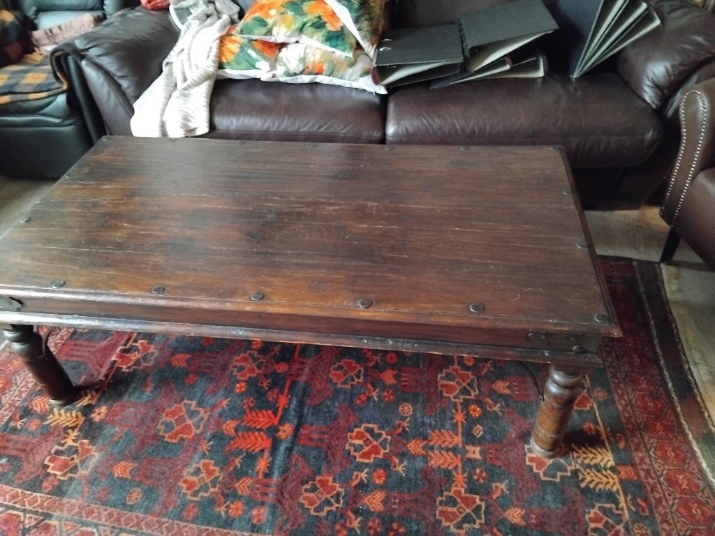indonesische tafels, Huis en Inrichting, Ophalen, 50 – 75, Gebruikt, 100 tot 150 cm