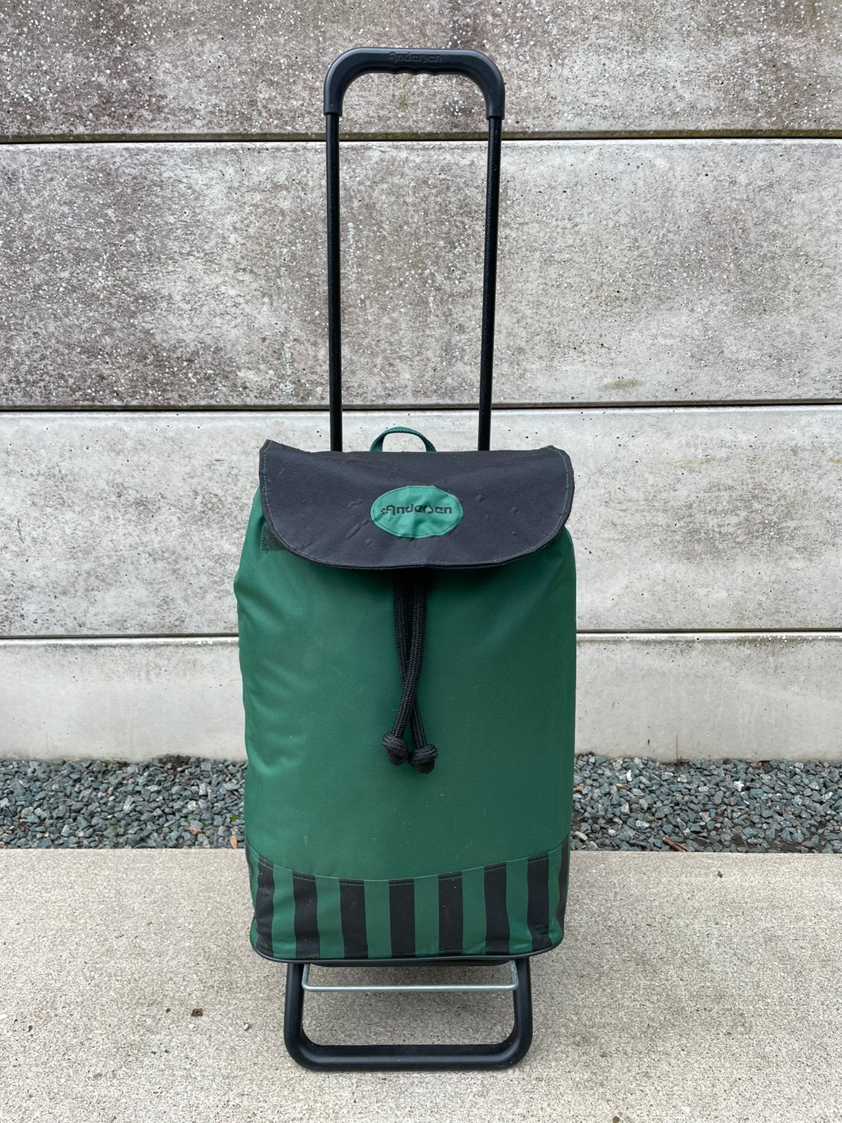 Shopper, caddie, Bijoux, Sacs & Beauté, Poignée extensible, Utilisé, 40 à 60 cm, Vert