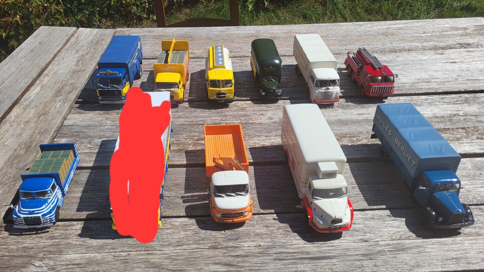 lot de 11 camion ixo 1/43, Enlèvement ou Envoi, Utilisé, Bus ou Camion, Autres marques