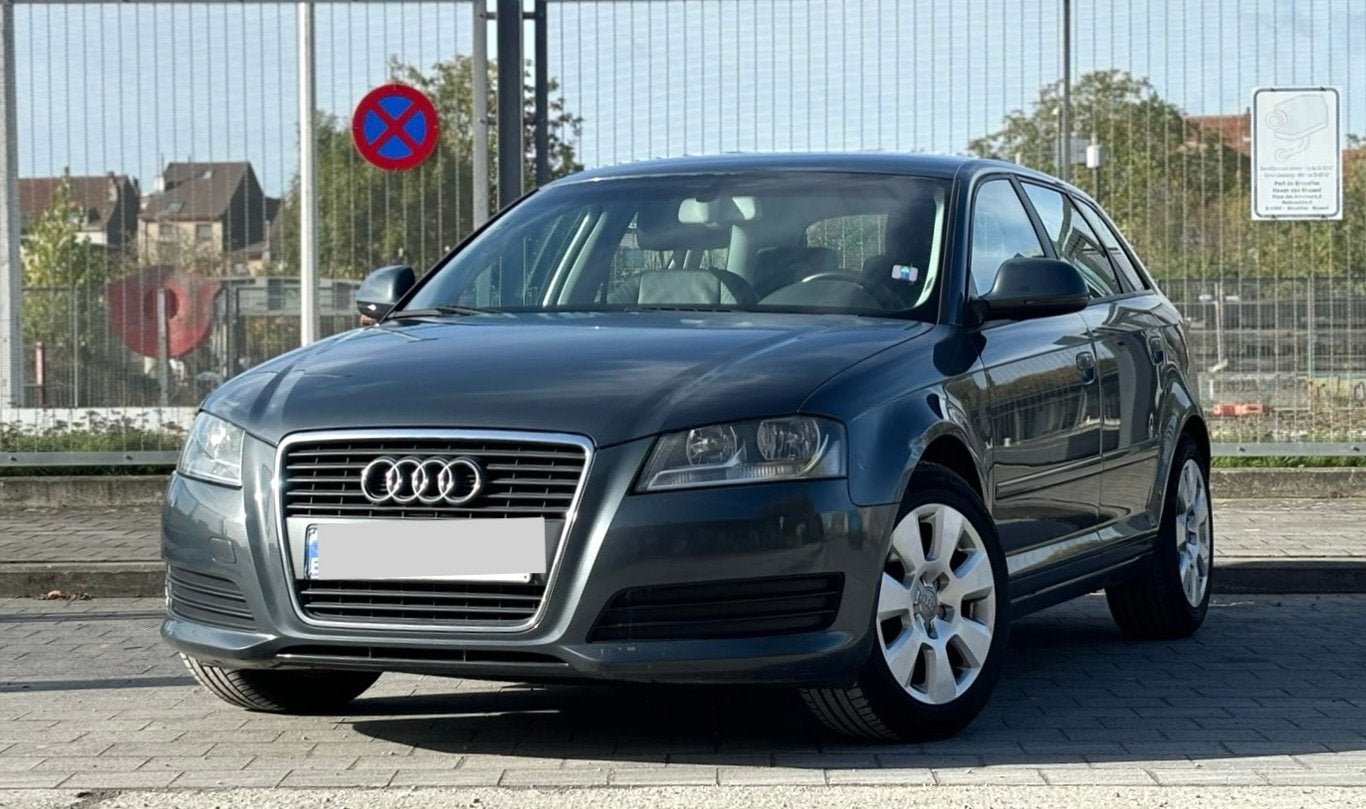 AUTOMATIQUE AUDI A3 1.9 TDI FACE LIFT, Automaat, Zwart, Leder, Diesel