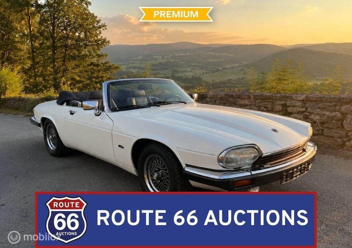 Jaguar XJS V12 Cabriolet | 1992 | Route 66 Auctions, Achat, Entreprise, Boîte manuelle, Autre carrosserie