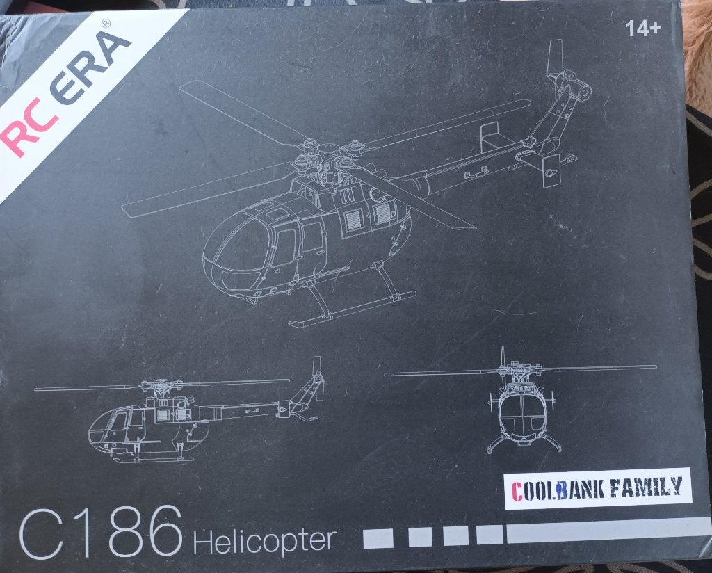 hélicoptère radio commandé RC ERA C186 NEUF, Hobby & Loisirs créatifs, Enlèvement, Comme neuf, Hélicoptère, Autres marques