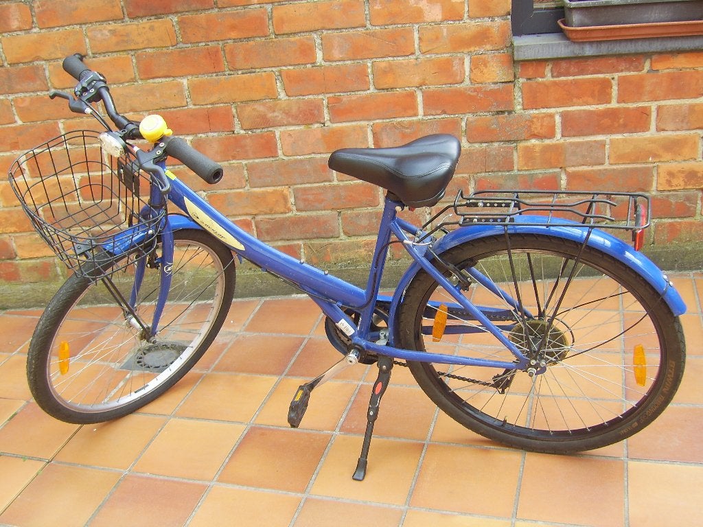 Dunlop grote meisjesfiets 26'', Vitesses, Frein sur jante, 26 pouces ou plus, Enlèvement