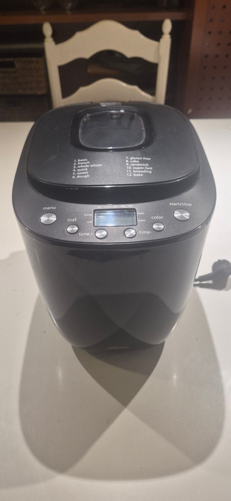 Broodbakmachine, Kijkvenster, 800 tot 1200 gram deeg, Zo goed als nieuw, Ophalen