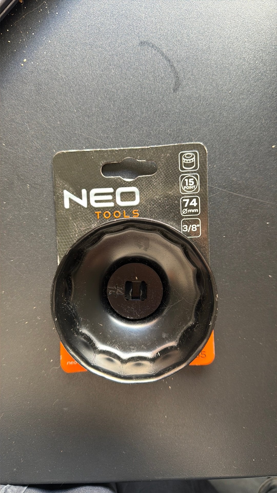 Clé pour filtre à huile 74 mm, Autos : Divers, Enlèvement ou Envoi, Neuf