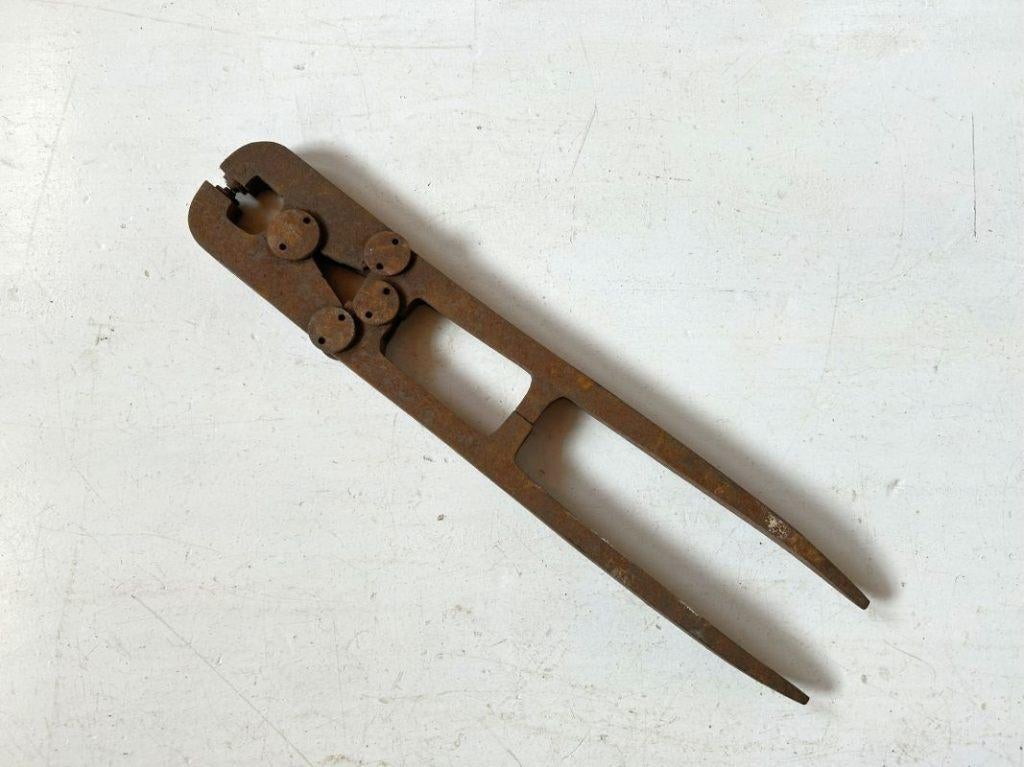 oude swage-crimptang - krimptang swagetang, Doe-het-zelf en Bouw, Ophalen of Verzenden, Gebruikt