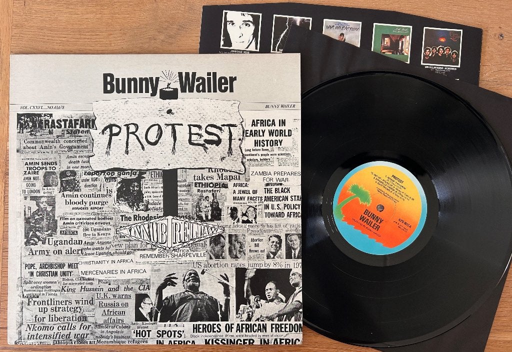 BUNNY WAILER - Protest ( LP; NMINT ), Cd's en Dvd's, Vinyl | Rock, LP, Verzenden, Overige genres, Zo goed als nieuw