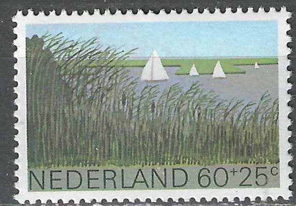 Pays-Bas 1980 - Yvert 1127 - Paysages (PF), Envoi, Non oblitéré