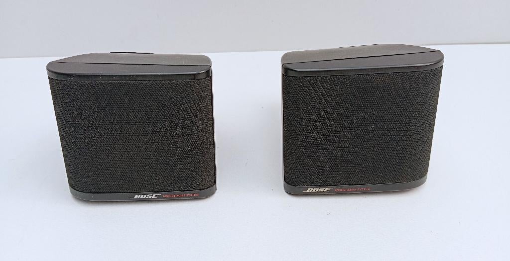 Haut-parleurs satellites Bose Acoustimass 3 série 2, TV, Hi-fi & Vidéo, Enceintes, Enlèvement ou Envoi, 60 à 120 watts, Utilisé