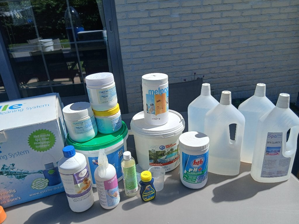Produits d'entretien Estelle Filter Cleaner pour jacuzzi, Jardin & Terrasse, Bains à remous et Spas, Enlèvement, Comme neuf, Filtre