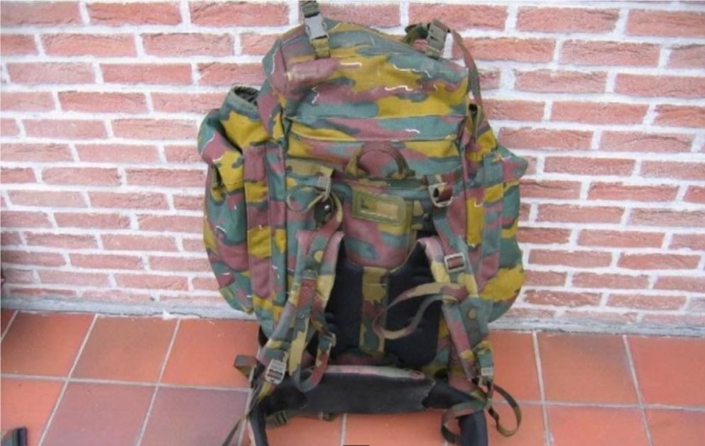 Sac à dos de l'armée belge camouflé - ABL, Collections, Objets militaires | Général, Armée de terre, Enlèvement ou Envoi