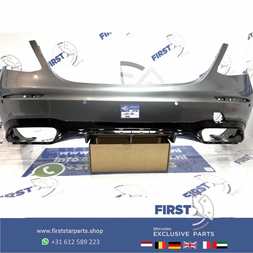 W213 E63 E63S AMG ACHTERBUMPER + DIFFUSER Mercedes E Klasse, Auto-onderdelen, Carrosserie, Bumper, Mercedes-Benz, Achter, Gebruikt
