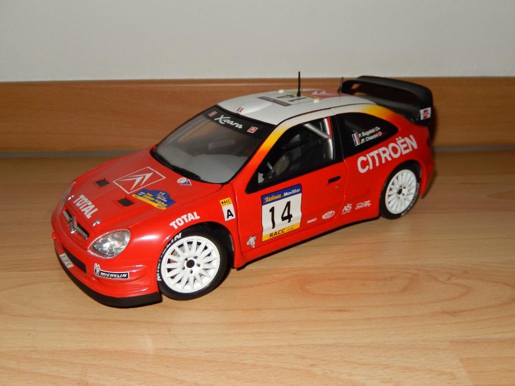 Citroën Xsara WRC 1/18 Solido, Hobby en Vrije tijd, Ophalen of Verzenden, Zo goed als nieuw, Auto, Solido