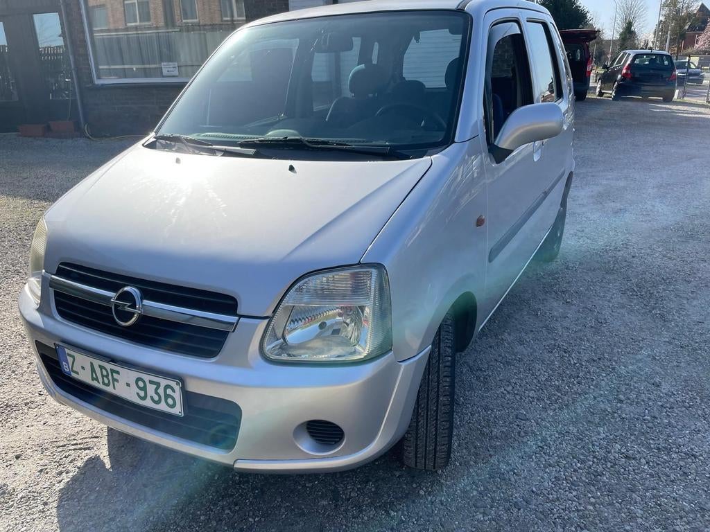 Opel Agila 1.0i 5vit 5d  EU4 117dkm LEZ=OK, Voorwielaandrijving, 4 cilinders, Bedrijf, Blauw